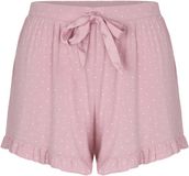 Hunkemöller Jersey broek met ruches Roze