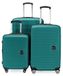 HAUPTSTADTKOFFER Mitte Kofferset hard shell Koffer Trolley, Ingecheckte bagage uitbreidbaar, TSA, (S, M & L), Turkoois