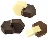 Decora Chocolade mal 3D zeshoek - transparant