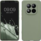 kwmobile telefoonhoesje geschikt voor Xiaomi Redmi Note 15 4G / 5G / Poco M8 5G - Hoesje voor smartphone - Precisie camera uitsnede - In grijsgroen