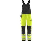 Fristads High vis Green Amerikaanse overall stretch klasse 2 1031 GSTP - Hi-Vis geel/zwart - D100
