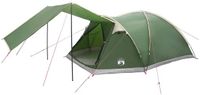 vidaXL Tunneltent 6-persoons Groen Polyester