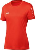 Jako Team Shirt Dames - Rood - Polyester - Korte Mouw - Maat 40