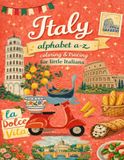 Italy A to Z Tracing and Coloring Book