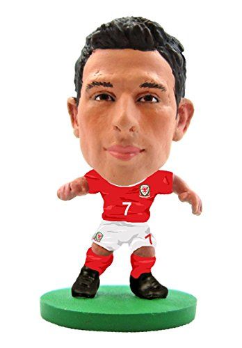 Soccerstarz SOC1048 - Wales voetbalteam Joe Allen, thuisshirt - 2022 - 5060385037102