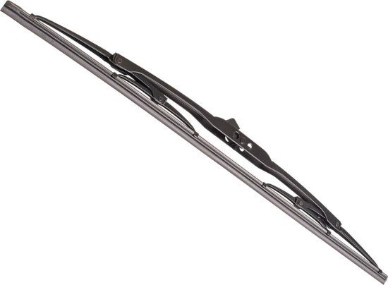 Ruitenwisserblad - 400MM - Haakbevestiging - Zwart - Voor - 1 stuk