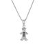 Orphelia Meisjesketting met hanger, 925 sterling zilver, zirkonia ZH-7340