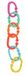 Playgro Speelketting voor de kinderwagen, 24 stuks, vanaf 3 maanden; Loopy Links, 40134