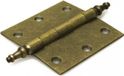 Dulimex DX - Scharnier met vaaskop 76x76 mm gebronst messing