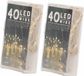CEPEWA Guirlande lumineuse - 2x - 40 lampes - blanc chaud - à piles - 420 cm