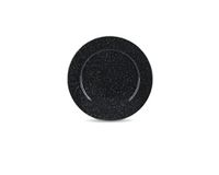 CINSA-315289 WARMCOOK CINSA-315289 platte bord, geëmailleerd staal, diameter 16 cm, zwart