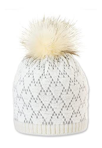 Sterntaler Gebreide muts voor babymeisjes