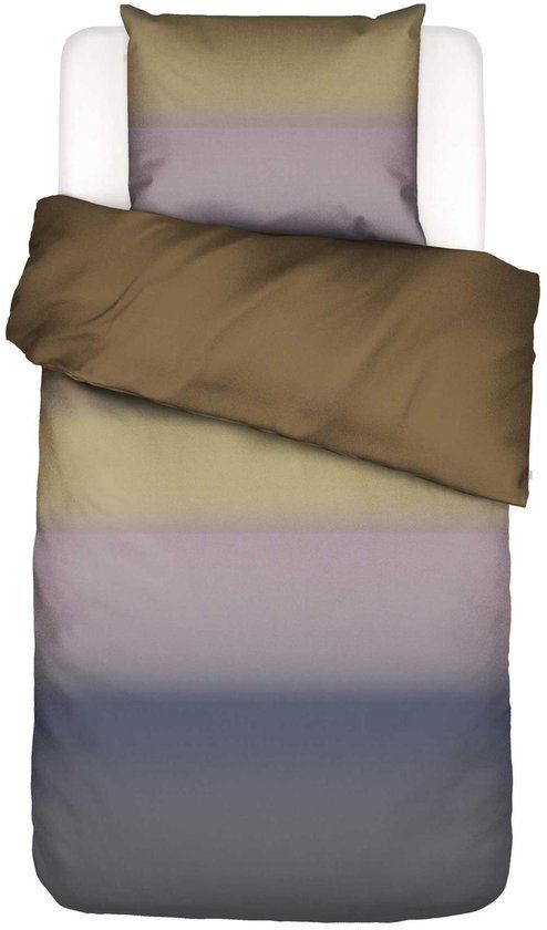Essenza Seraphina Dekbedovertrek Slate brown - Eenpersoons – 140x200/220 cm