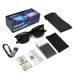 F70 Smart Glasses with Real-Time Translation, Touch Control, and UV Protection - Black/Grey