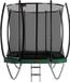 Avyna Opbouw Trampoline 380x255 cm - Groen - Rechthoekig - Met Veiligheidsnet en Trapje