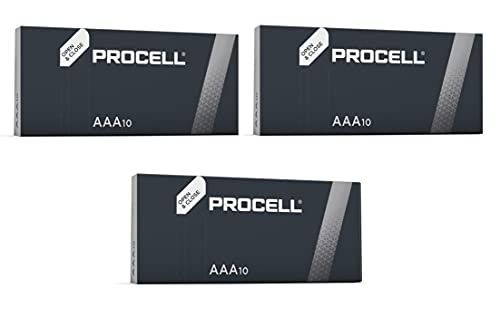 Duracell Procell Mini Stilo AAA 1,5V Alcaline Batterijen (30 stuks)