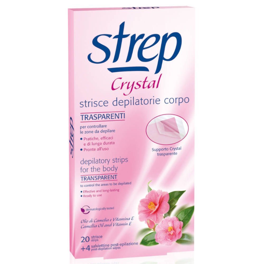 Strep Ontharingsstrips Lichaam Kristal - 20 stuks