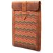 Londo iPad Pro Case 2020 - Genuine Top Grain Leather iPad Case with Woven Garment Design for 2018-2020 iPad Pro 3rd & 4th Generation (S, Camel)