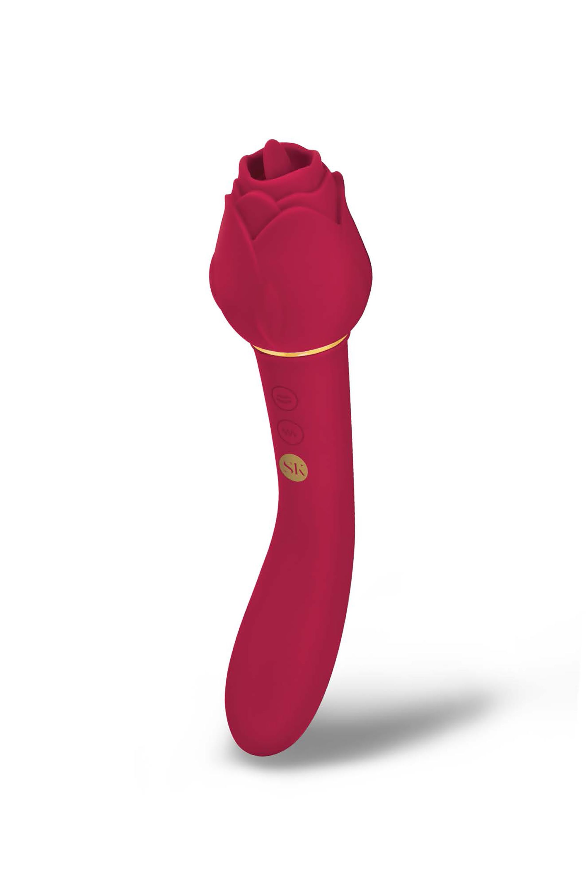 Secret Kisses Rosegasm Dubbelzijdige Clitoris & G-spot Vibrator