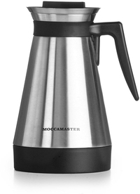 Moccamaster Thermoskan | RVS | 1.25L | Zwart/Zilver