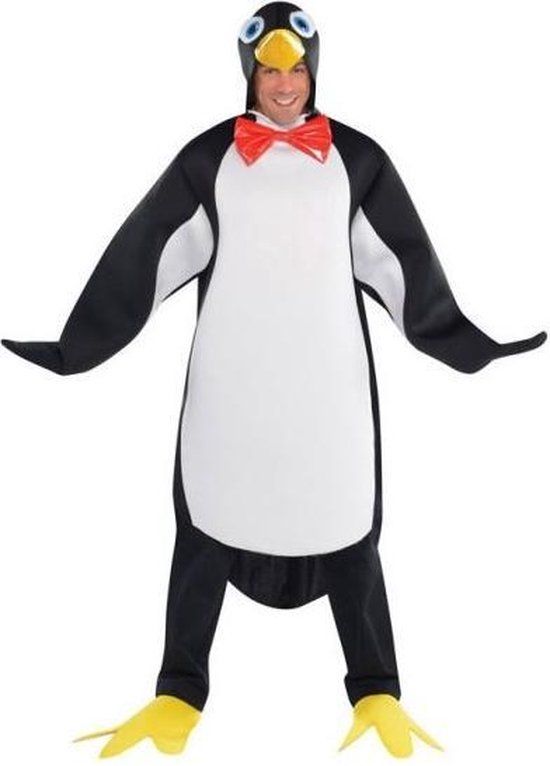 Amscan Pinguïn Kostuum Heren Zwart/wit Maat M/L