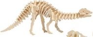 Creativ Company B.V. Speelgoed houten bouwpakket Apatosaurus - Dinosaurus bouwpakket van hout - Hobby houten bouwepakket dinosaurus