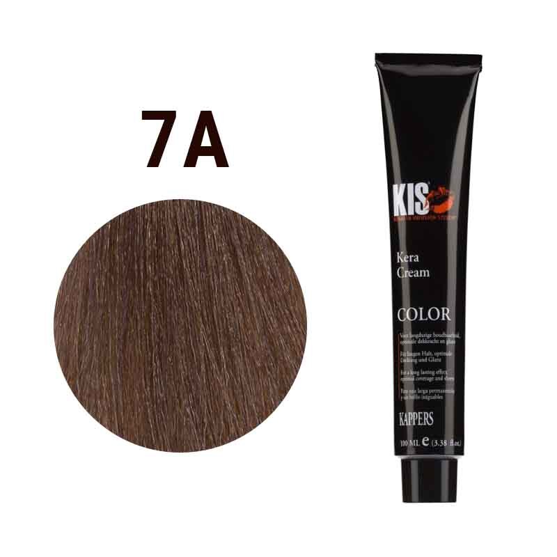 KiS-KiS Haarverf Color KeraCream 7.1/7A Middel Asblond