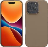 kwmobile telefoonhoesje geschikt voor Apple iPhone 16 Pro - Back cover in crème