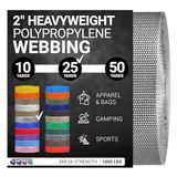 Strapworks Zwaar polypropyleen band, extra stevige polypropyleen band voor het repareren van doe-het-zelf-uitrusting voor buiten