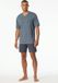 Schiesser - Comfort Nightwear Pyjama 181161 Graphit Maat L
