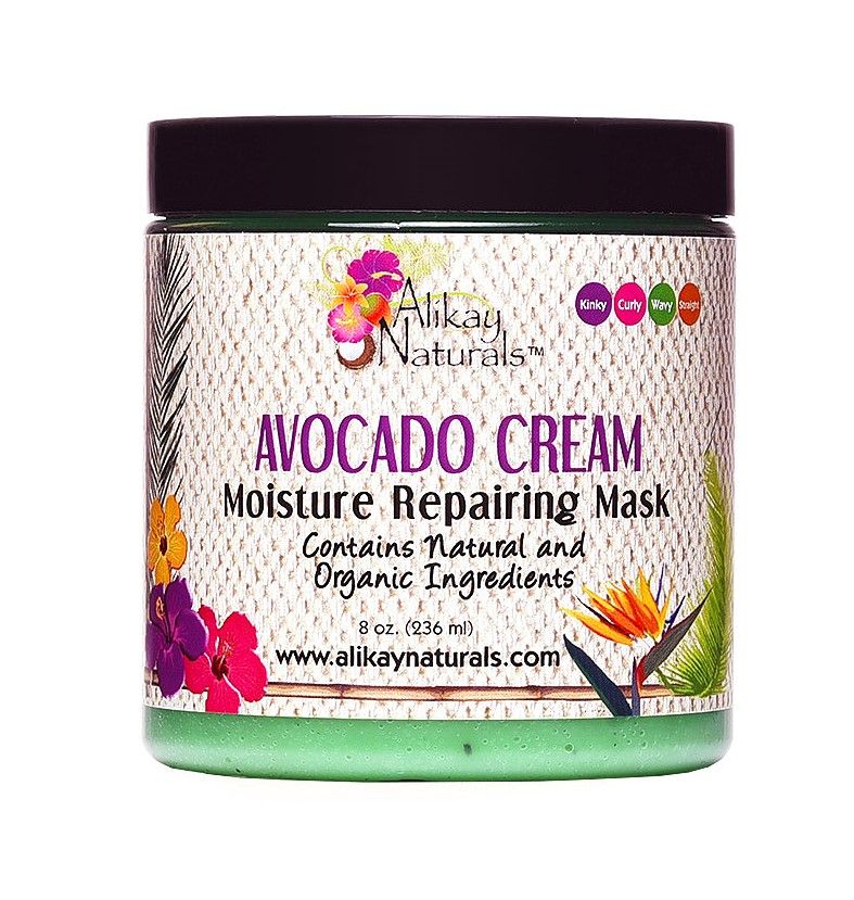 Alikay Naturals Avocado Cream Moisture Repairing 8oz - Haarmasker - Unisex