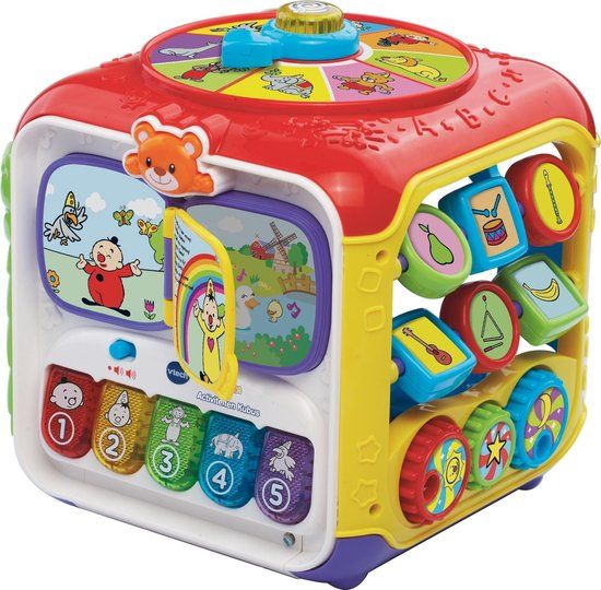 VTech Bumba Activiteitenkubus - Educatief Speelgoed voor Baby's - 9-36 Maanden - Meerkleurig