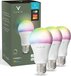 Varin Smart LED Lamp E27 (3-Pack) - 9W - RGBW - App & Voice Control - Smart Home Compatible