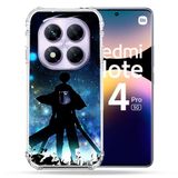 Cokitec Xiaomi Redmi Note 14 Pro 5G Manga Attack Titans Levi Versterkte hoes