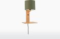 GOOD&MOJO Lampe murale Andes - Bambou/Vert