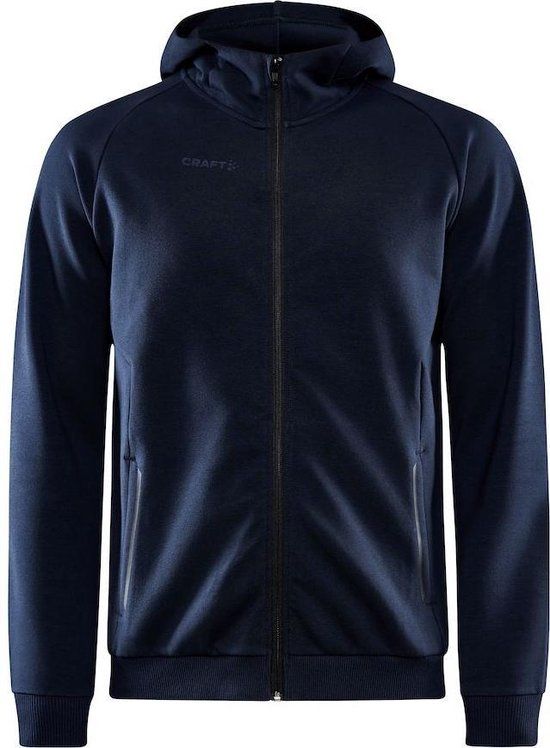 Craft CORE Soul Full Zip Hood - Dark Navy - L