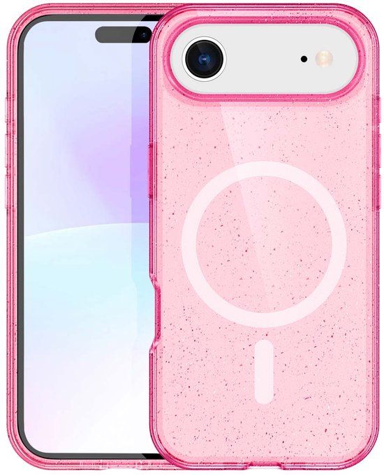 imoshion Sparkle Backcover met MagSafe voor de Apple iPhone Air - Roze
