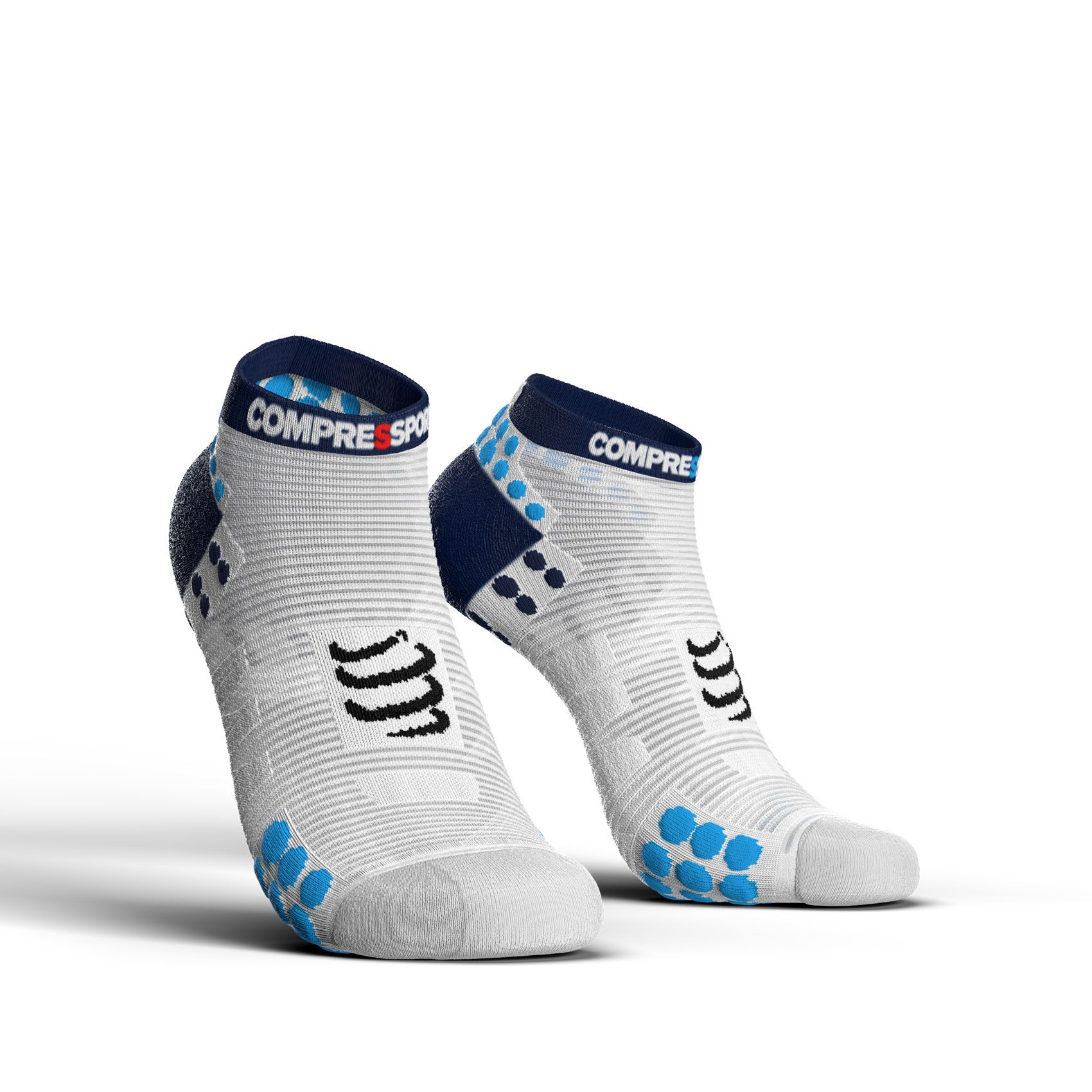 Compressport Pro Racing Socks V3.0 Run Low Wit