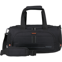 American Tourister AT WORK NXT - Reistas 40x30x20 cm, handbagage cabinetas voor Ryanair/Wizz Air/Vueling, weekender met schoenvak, voor vakantie & sport, 26.5L, Zwart
