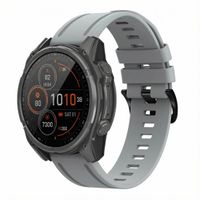 imoshion Line Siliconenbandje - Geschikt voor Garmin 20 mm aansluiting - Grijs