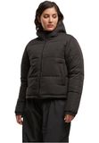 Urban Classics Ladies Peached Puffer Jacket With Hood