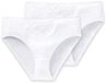Schiesser Cotton Essentials Dames Tai Slip Set van 2 - Wit - 5XL