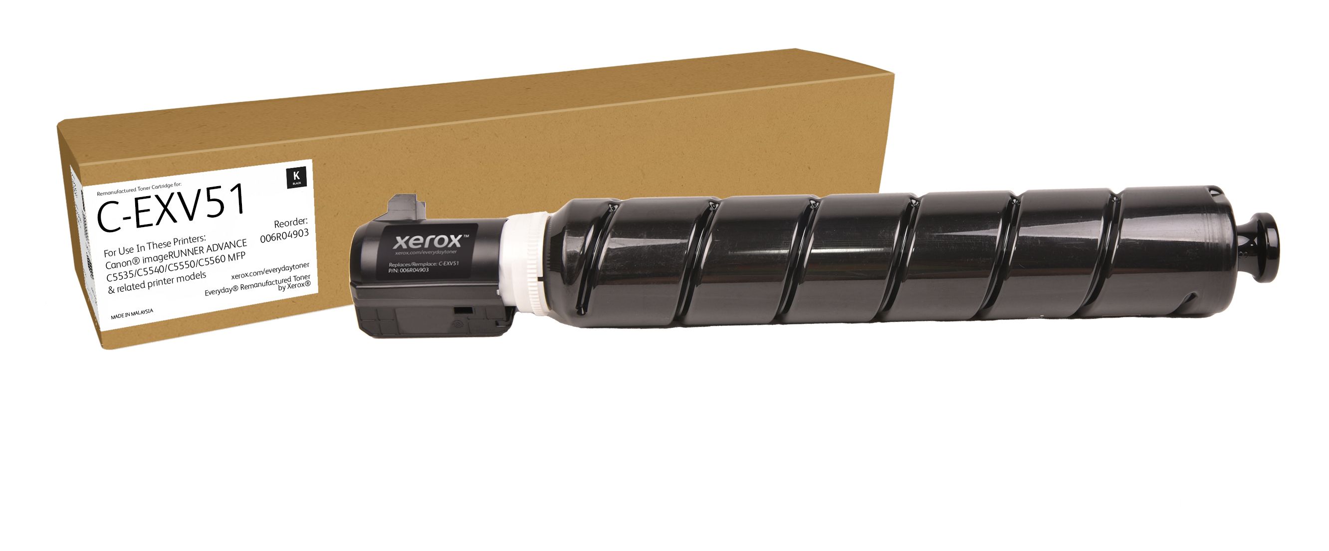 Xerox Everyday™ Zwart Remanufactured Toner C-EXV51 (0481C002) Standaard Capaciteit
