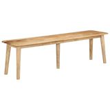 VidaXL Bankje 160x40x45 cm massief mangohout