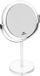 Fantasia Make-up spiegel rond - tweezijdig, normale en 10-voudige vergroting, make-up spiegel vrijstaand Ø 16cm, hoogte: 30,5cm, acryl make-upspiegel