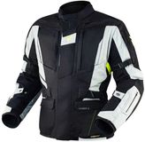 Rebelhorn Hardy II Veste textile Gris/Noir/Jaune 3XL Hommes