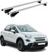 Fiat Porte-bagages, barre transversale, pour Fiat 500X, année 2014-2016, couleur : Gris