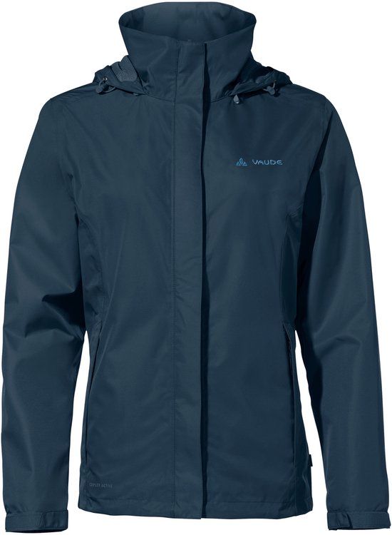 Vaude Escape Light Dames Regenjas Dark Sea 36