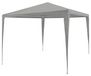 Prolenta Maison Exclusive Partytent lichtgrijs 300 x 300 x 255 cm PE en staal