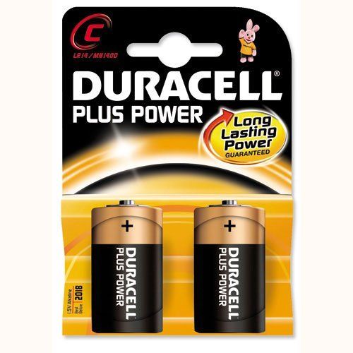 Duracell MN1400B2 Huishoudbatterij - C alkaline - 1,5 V - 2 stuks